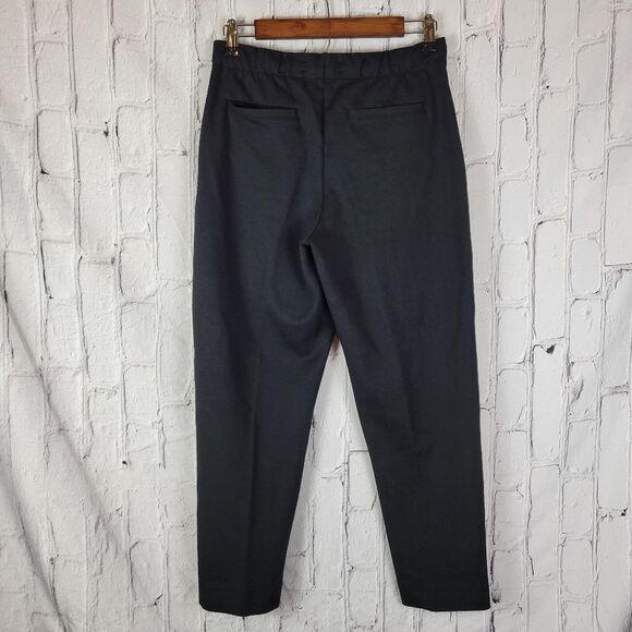 Everlane solid black the dream pant crop ankle length pants - Picture 6 of 12